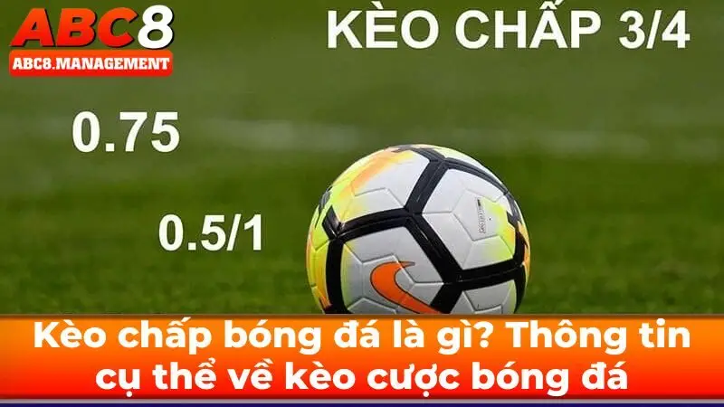 Kèo chấp bóng đá là gì? Thông tin cụ thể về kèo cược bóng đá